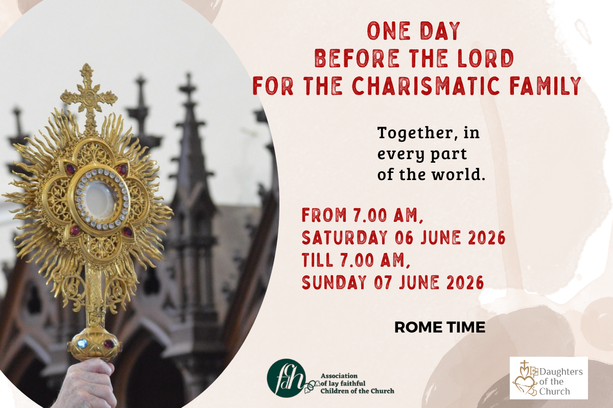 A Day Before the Lord for the Charismatic Family